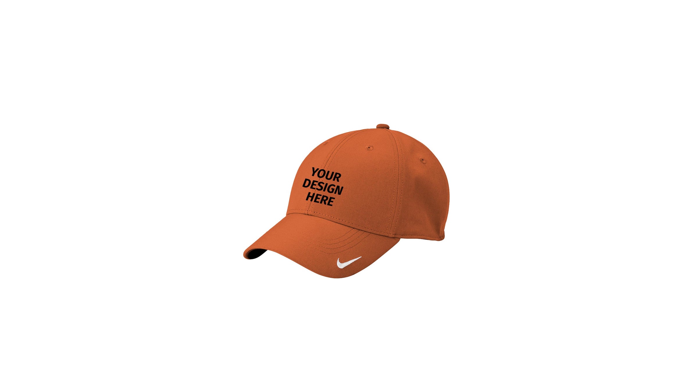 Custom Nike Hat Orange