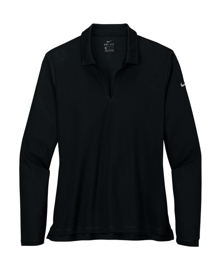 Nike Women's Dri-FIT Micro Pique 2.0 Long Sleeve Polo