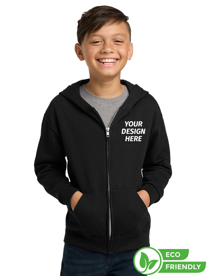 Jerzees NuBlend Youth Zip Up Hoodie
