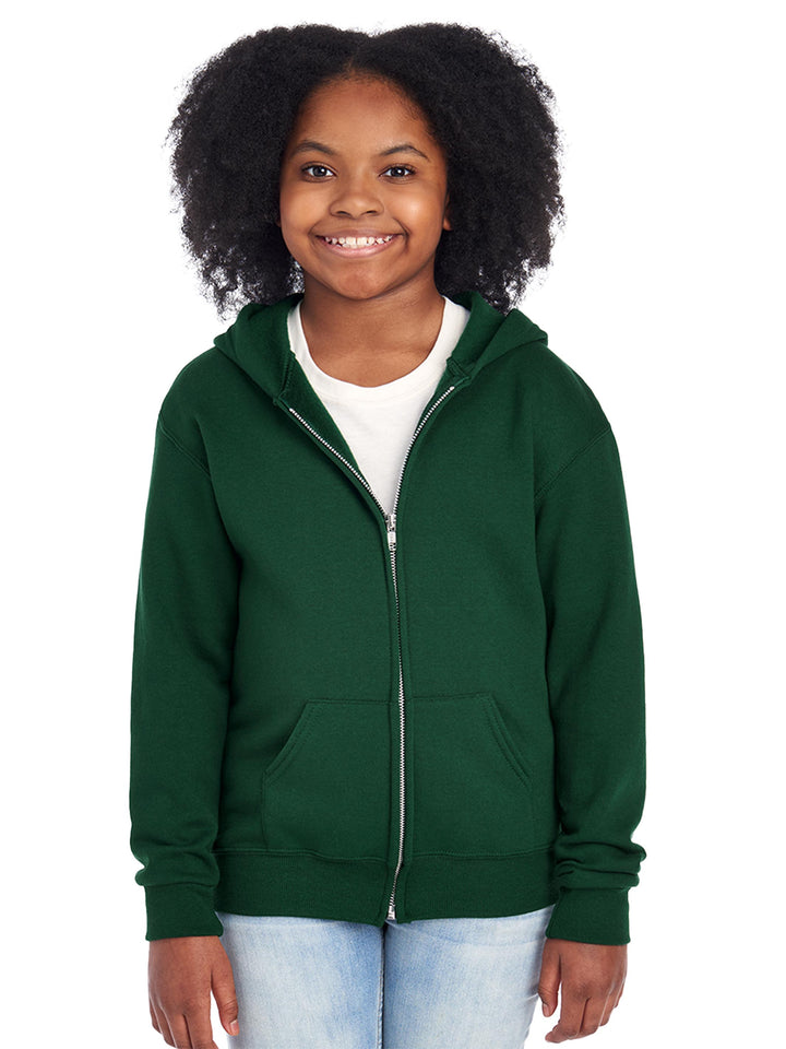 Jerzees NuBlend Youth Zip Up Hoodie