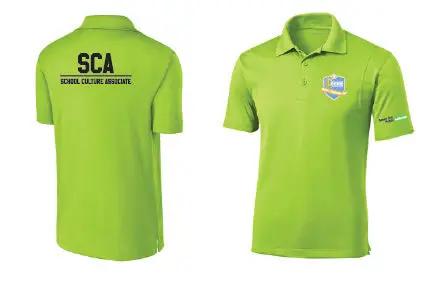Green Dot Sport-Tek SCA Polo- Alain Leroy Locke