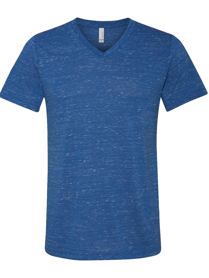 Bella + Canvas Textured Jersey V-Neck Tee