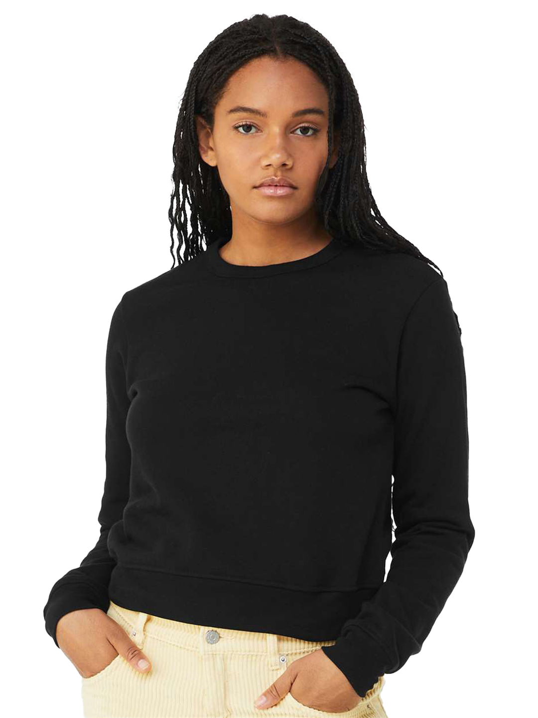 Bella + Canvas Women's Sponge Fleece Classic Crewneck
