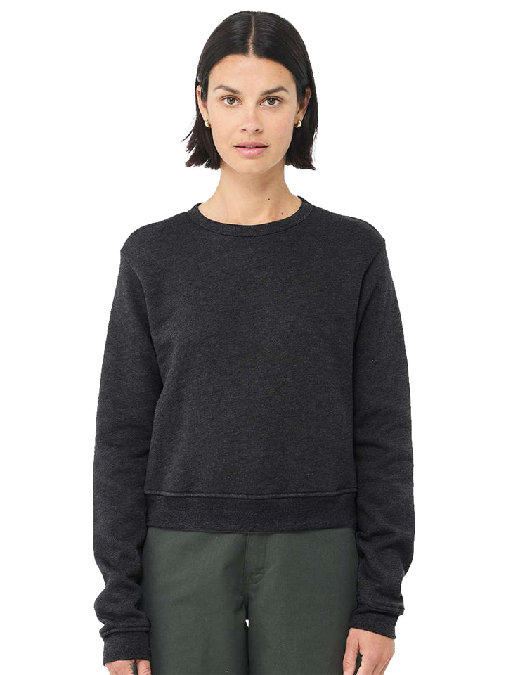 Bella + Canvas Women's Sponge Fleece Classic Crewneck