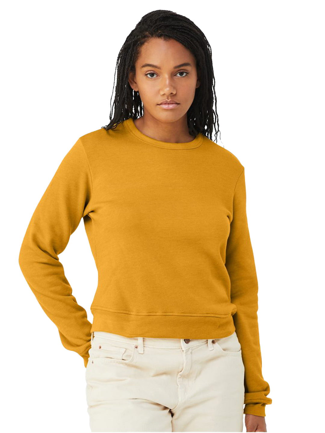 Bella + Canvas Women's Sponge Fleece Classic Crewneck
