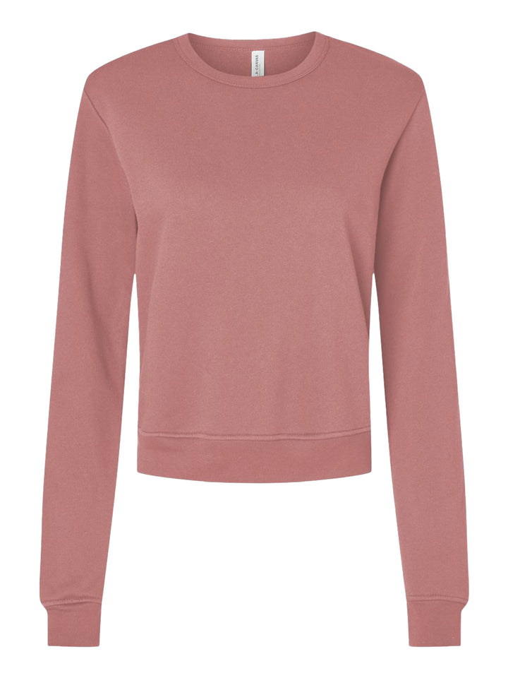 Bella + Canvas Women's Sponge Fleece Classic Crewneck