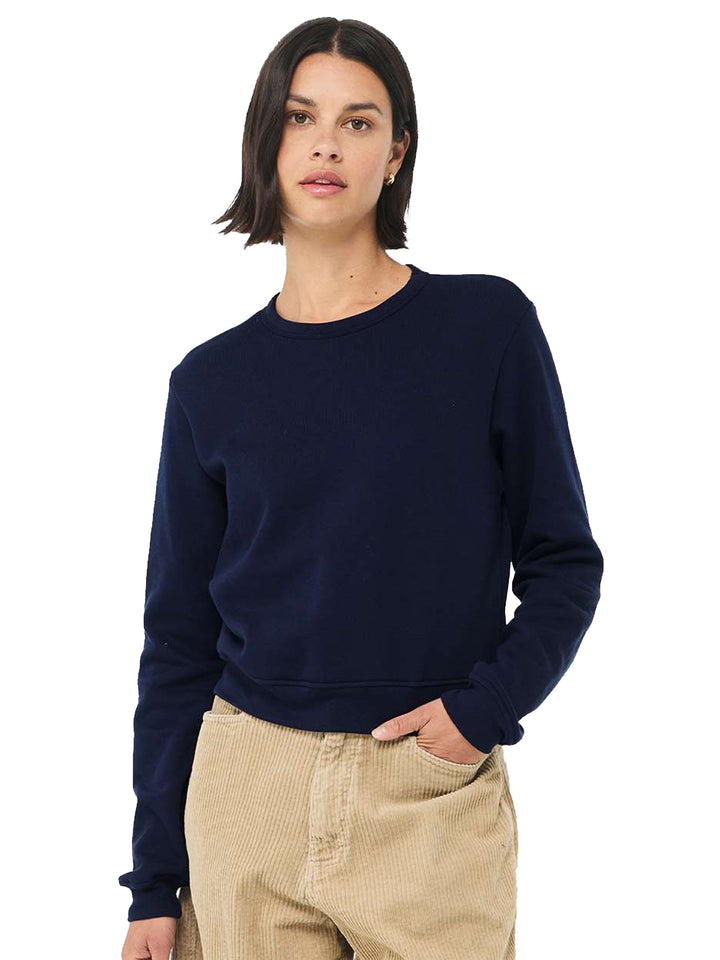 Bella + Canvas Women's Sponge Fleece Classic Crewneck