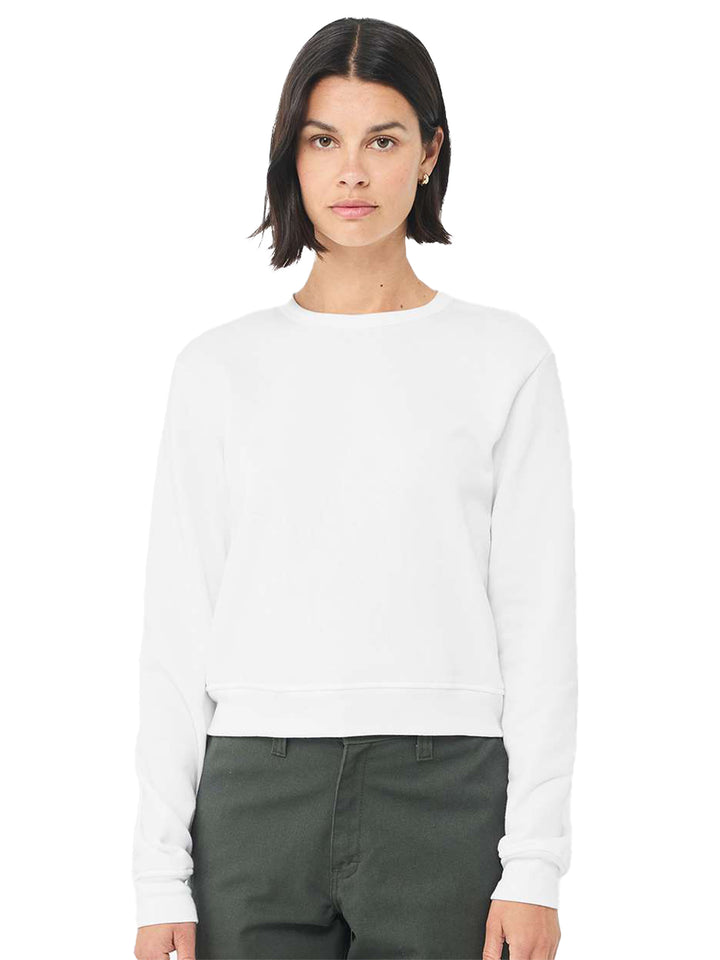 Bella + Canvas Women's Sponge Fleece Classic Crewneck