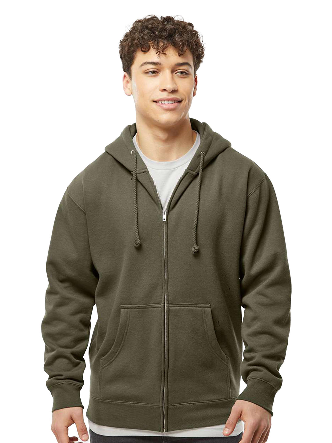 Independent Trading Co Heavyweight Full Zip Hoodie