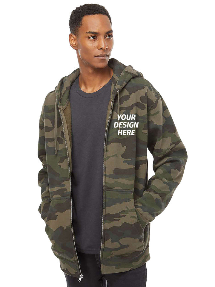 Independent Trading Co Heavyweight Full Zip Hoodie