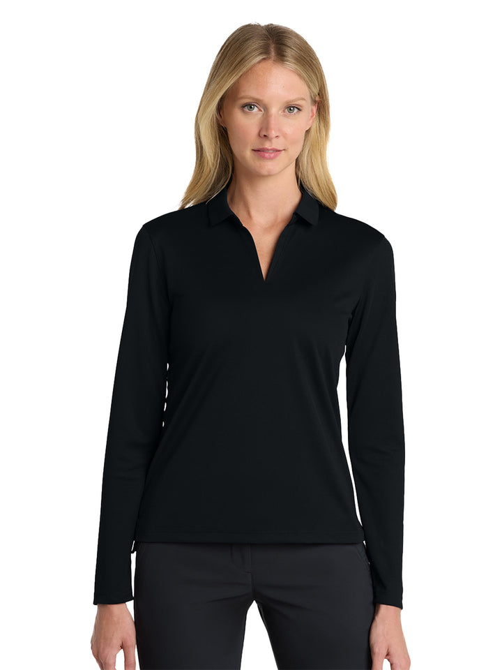 Nike Women's Dri-FIT Micro Pique 2.0 Long Sleeve Polo