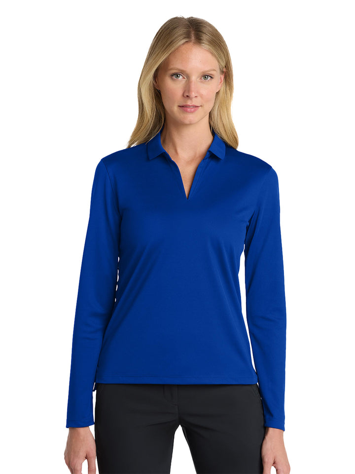 Nike Women's Dri-FIT Micro Pique 2.0 Long Sleeve Polo