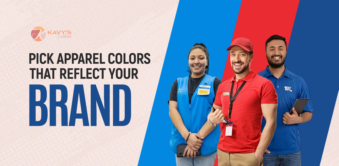 How to Pick Apparel Colors That Reflect Your Brand