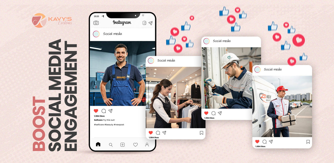 custom apparel boosts social media engagement