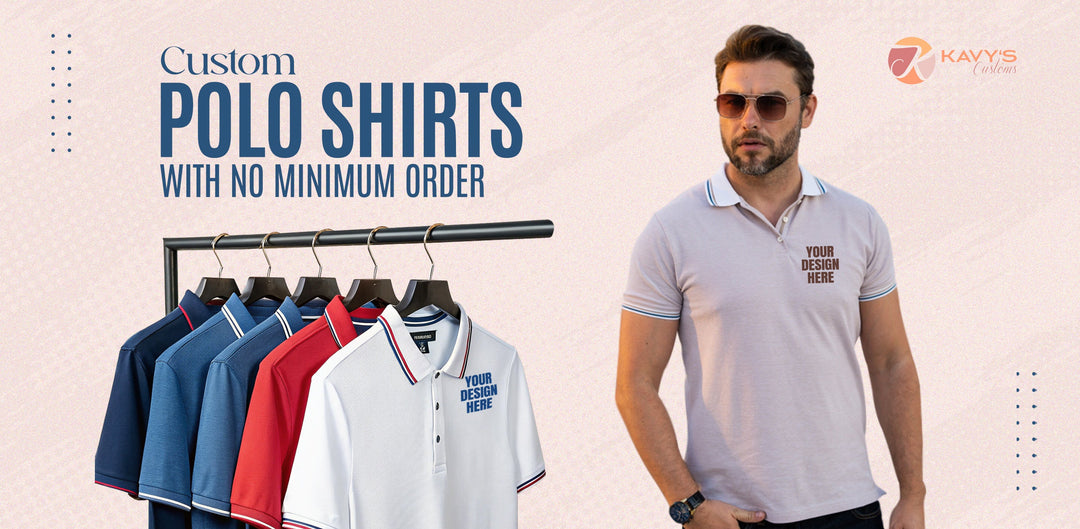 Custom Polo Shirts With No Minimum Order Quantities