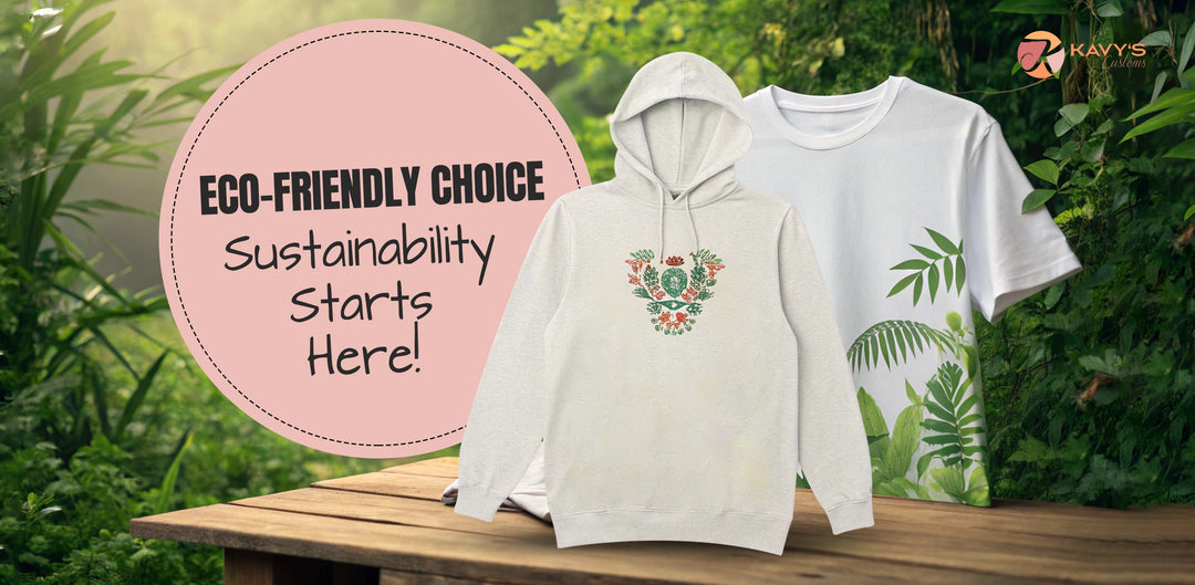 Sustainable Custom Printing & Embroidery: The Eco-Friendly Choice