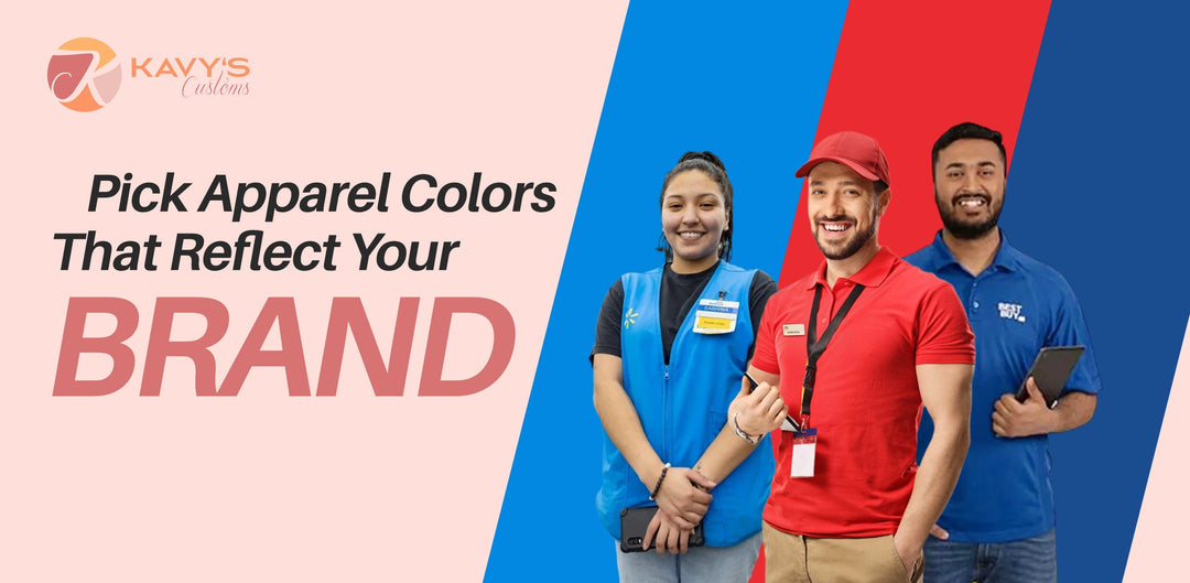 How to Pick Apparel Colors That Reflect Your Brand