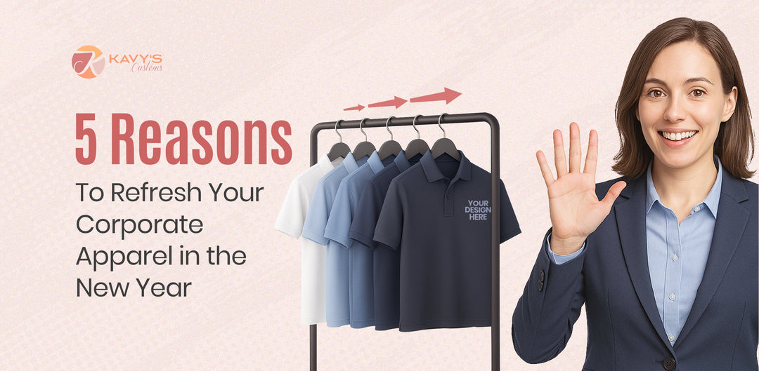 top 5 reasons to refresh your corporate apparel
