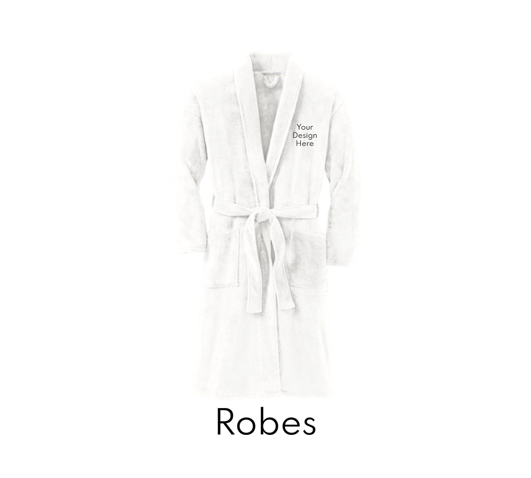 Custom Robe Printing Custom Embroidered Robes – Kavy's Customs