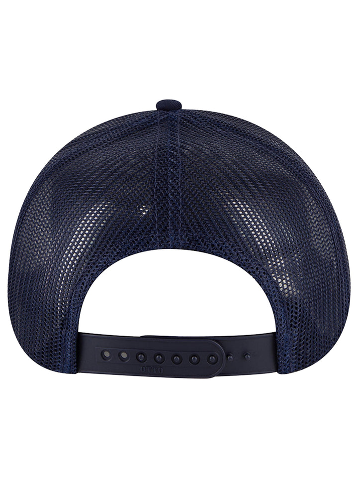 OTTO CAP 6 Panel Mid Profile Mesh Back Trucker Hat