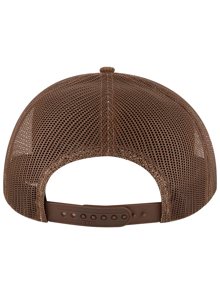 OTTO CAP 6 Panel Mid Profile Mesh Back Trucker Hat