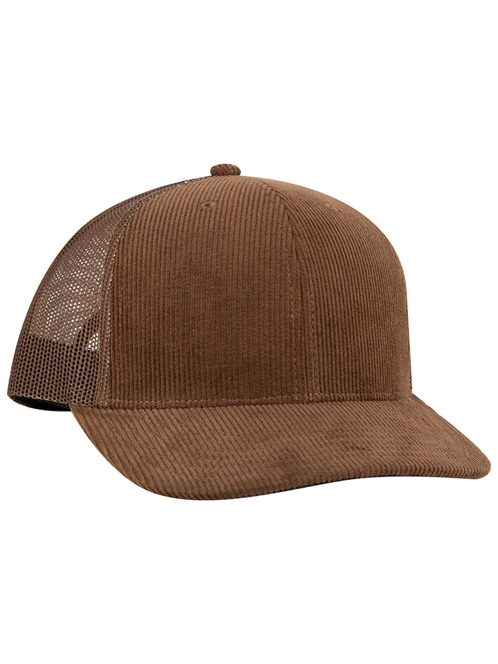 OTTO CAP 6 Panel Mid Profile Mesh Back Trucker Hat