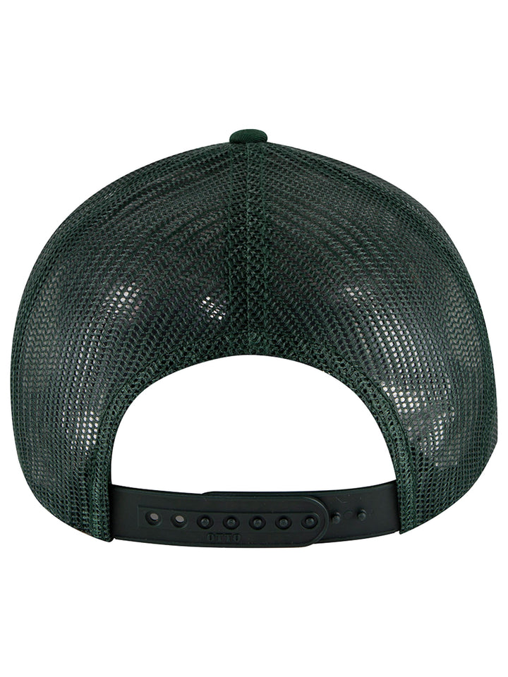 OTTO CAP 6 Panel Mid Profile Mesh Back Trucker Hat