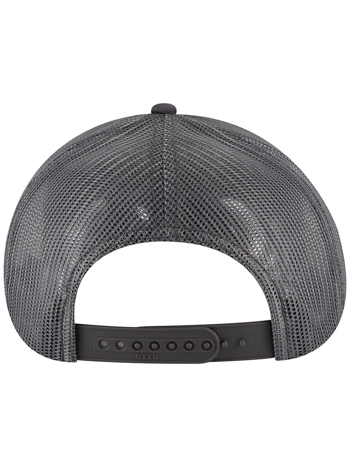 OTTO CAP 6 Panel Mid Profile Mesh Back Trucker Hat