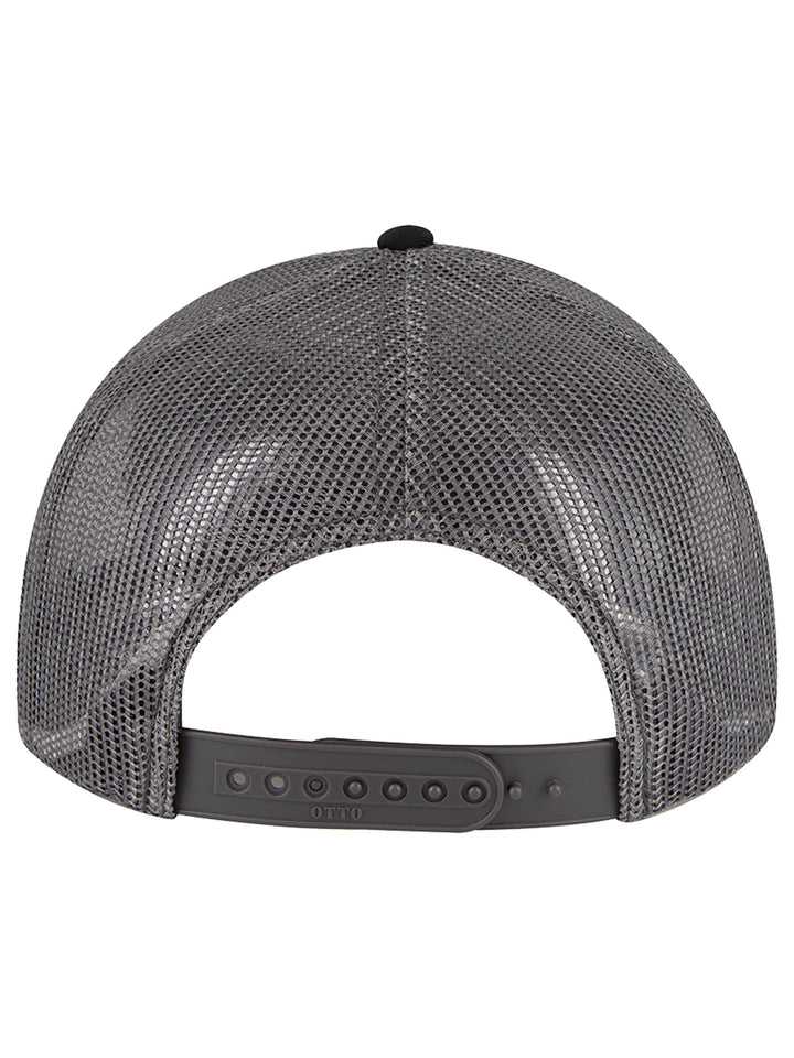 OTTO CAP 6 Panel Mid Profile Mesh Back Trucker Hat