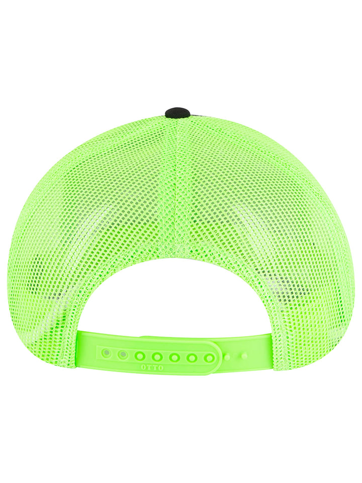 OTTO CAP 6 Panel Mid Profile Mesh Back Trucker Hat