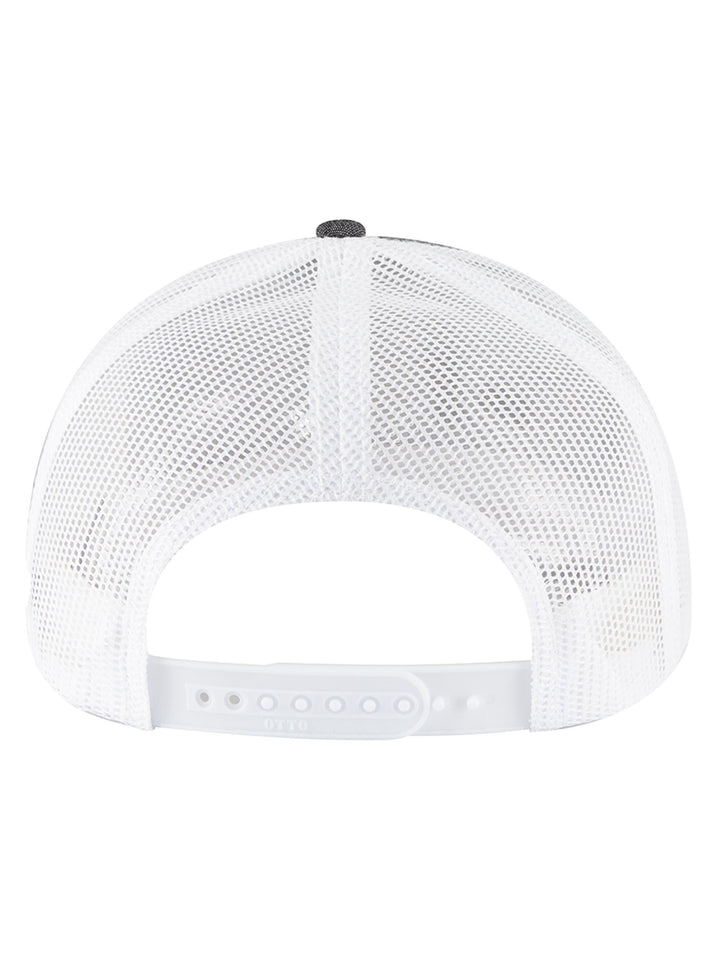 OTTO CAP 6 Panel Mid Profile Mesh Back Trucker Hat