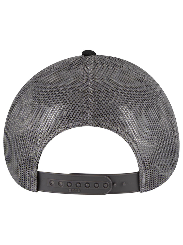 OTTO CAP 6 Panel Mid Profile Mesh Back Trucker Hat