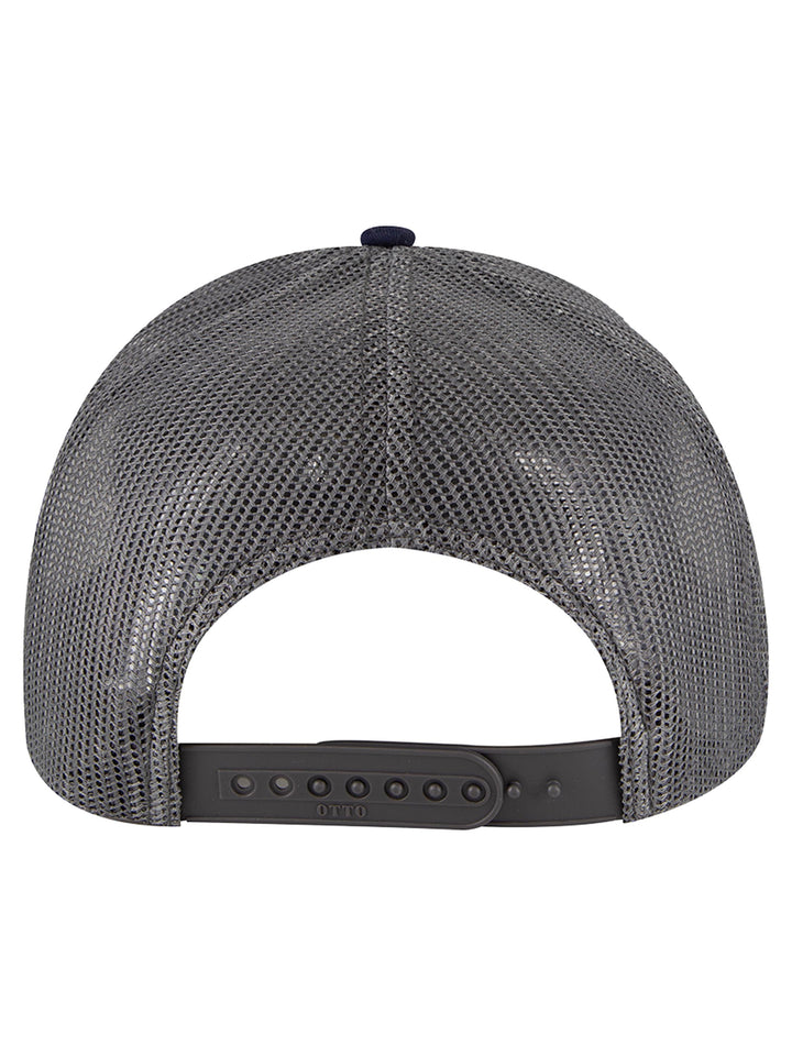 OTTO CAP 6 Panel Mid Profile Mesh Back Trucker Hat