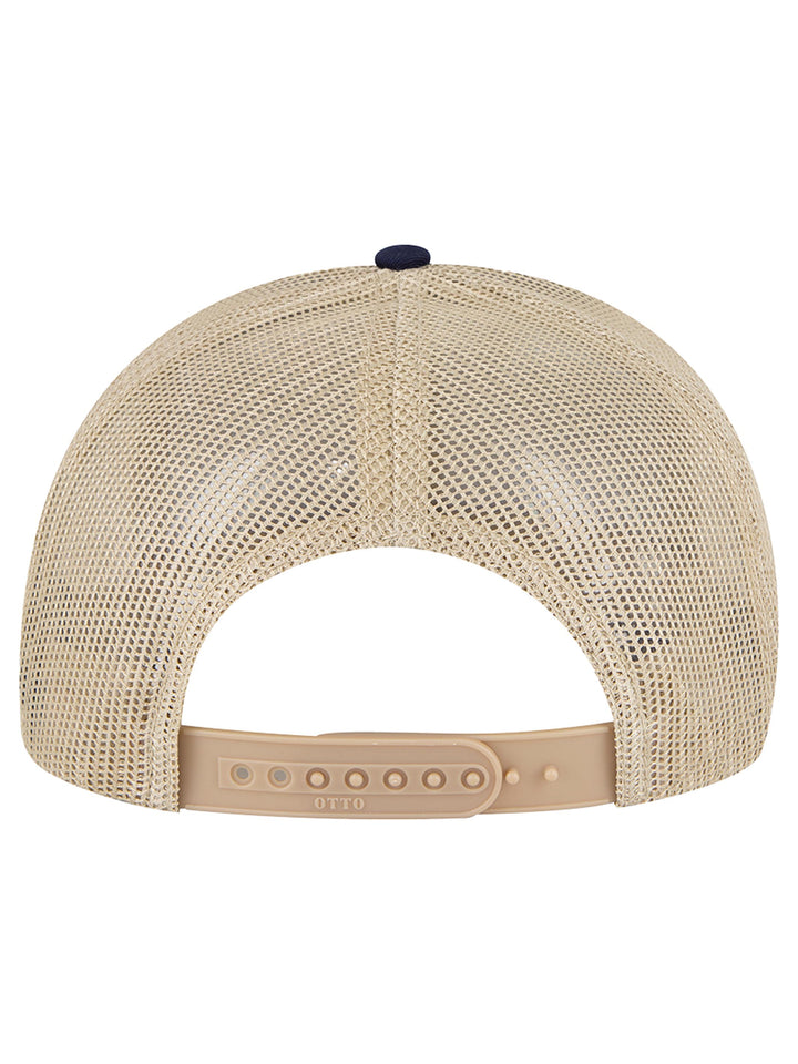OTTO CAP 6 Panel Mid Profile Mesh Back Trucker Hat