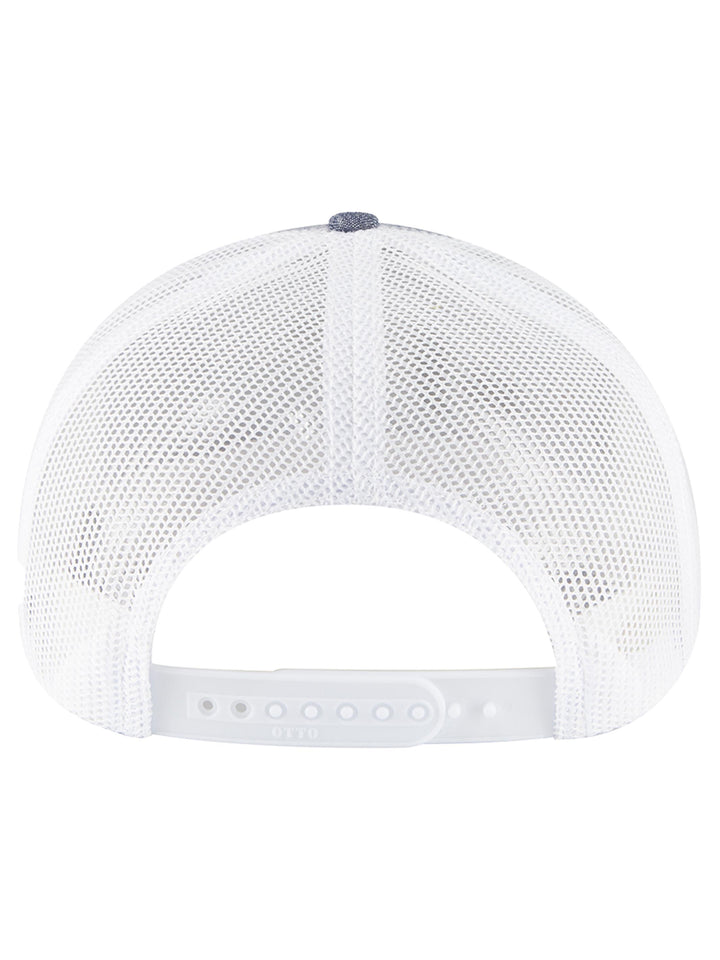 OTTO CAP 6 Panel Mid Profile Mesh Back Trucker Hat