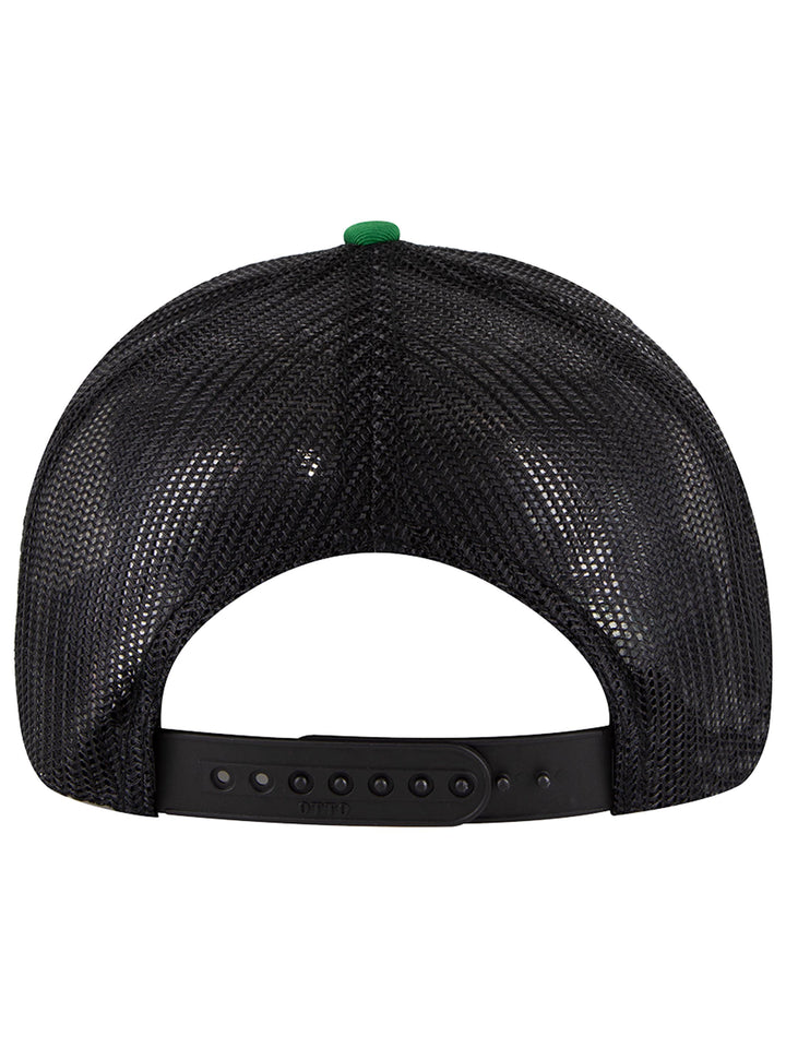 OTTO CAP 6 Panel Mid Profile Mesh Back Trucker Hat
