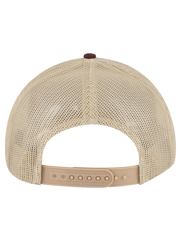 OTTO CAP 6 Panel Mid Profile Mesh Back Trucker Hat