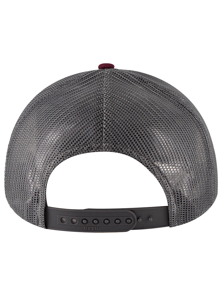 OTTO CAP 6 Panel Mid Profile Mesh Back Trucker Hat