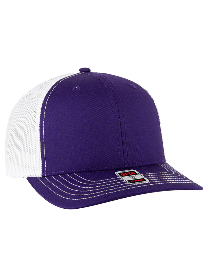 OTTO CAP 6 Panel Mid Profile Mesh Back Trucker Hat