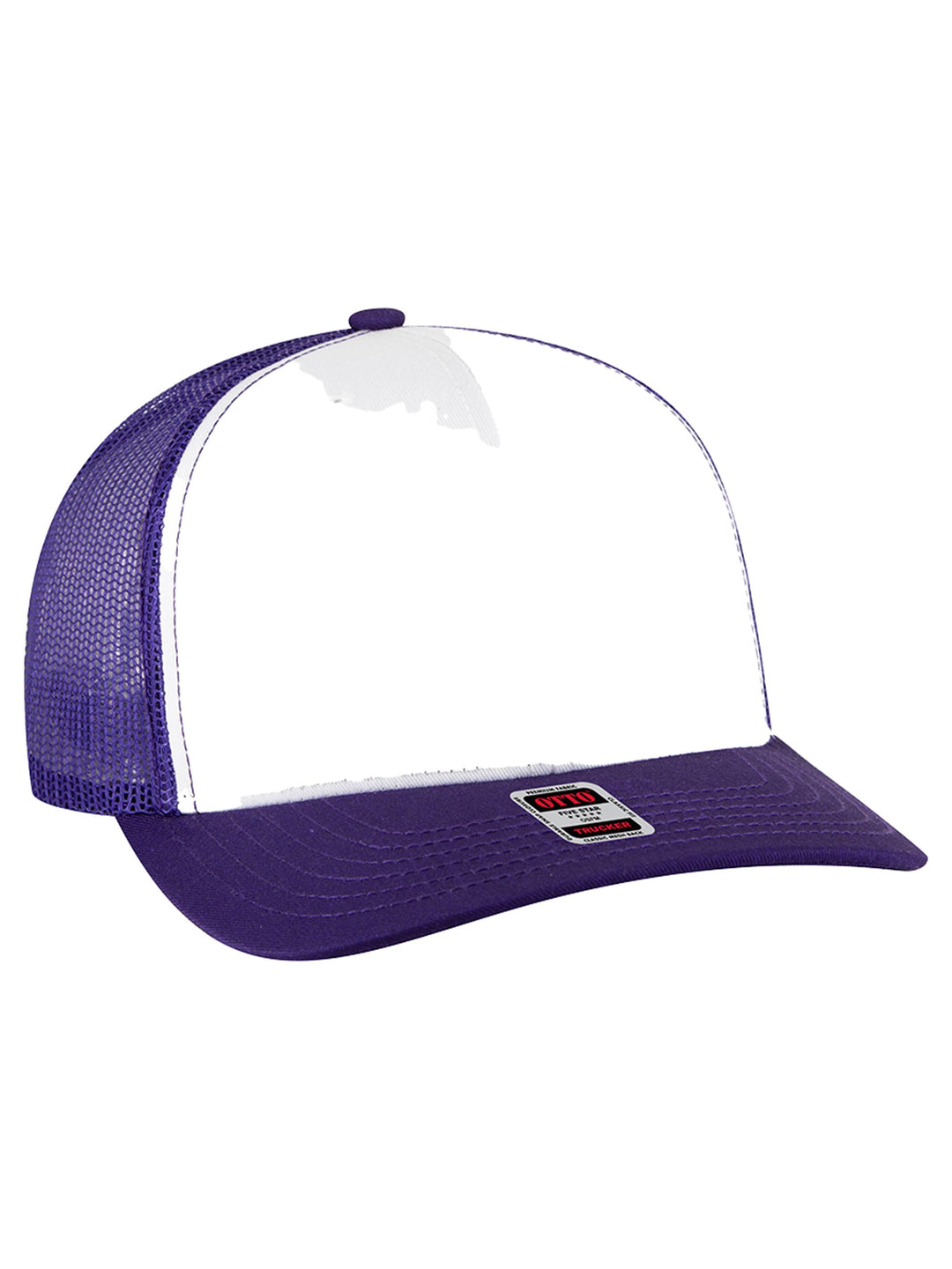 OTTO CAP 6 Panel Mid Profile Mesh Back Trucker Hat