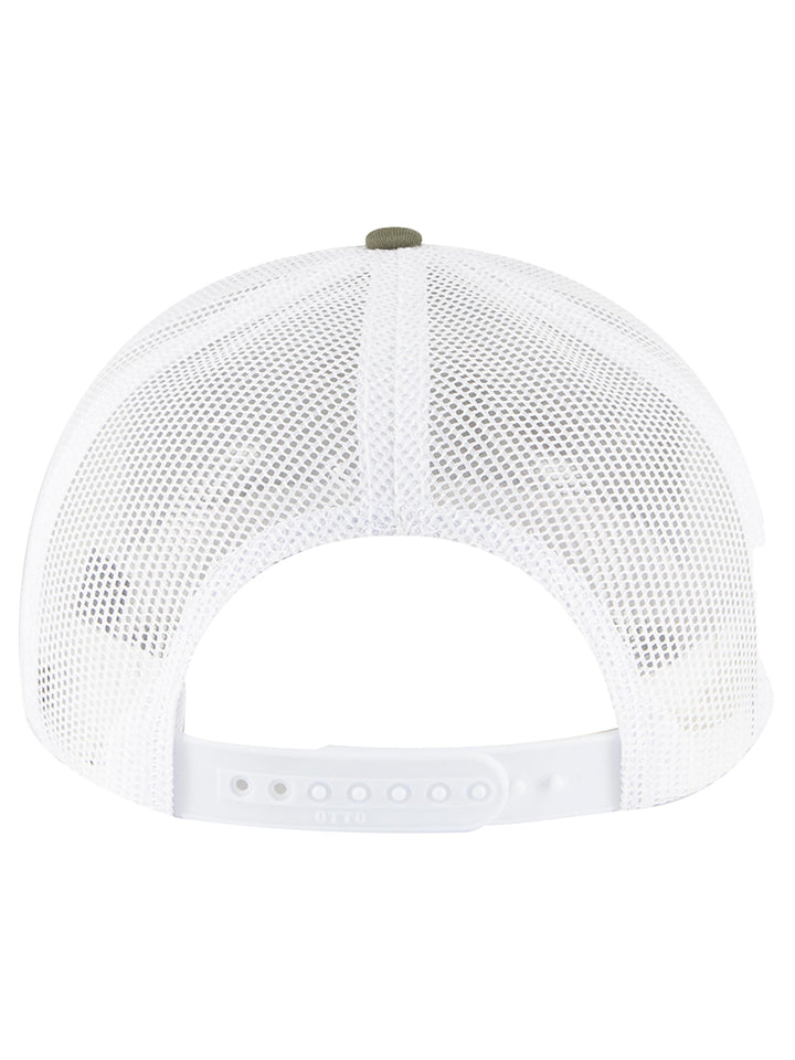 OTTO CAP 6 Panel Mid Profile Mesh Back Trucker Hat