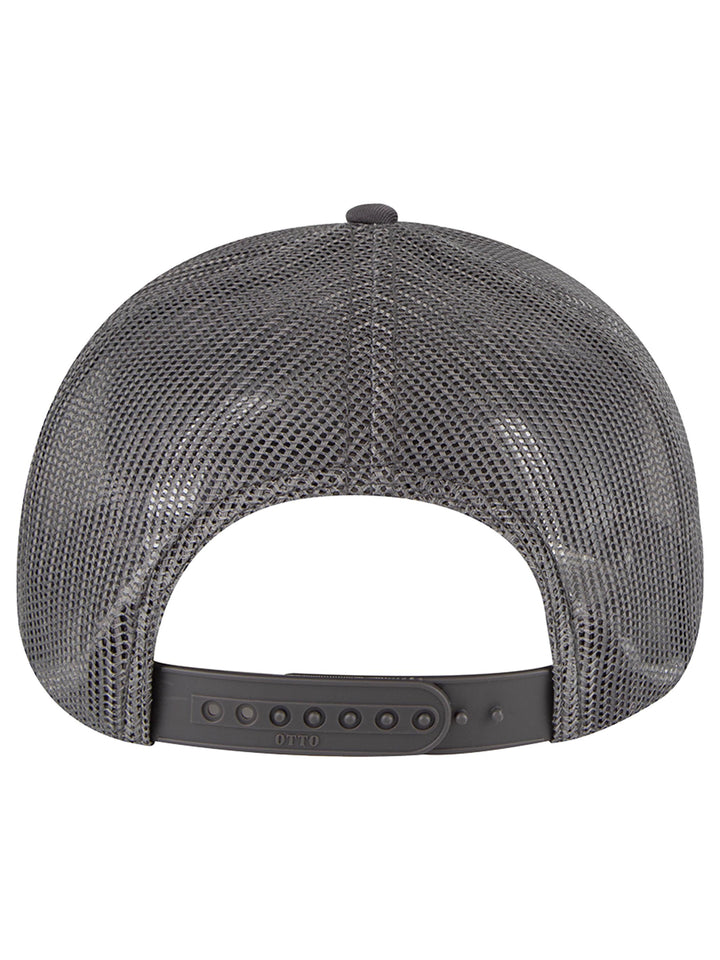 OTTO CAP 6 Panel Mid Profile Mesh Back Trucker Hat