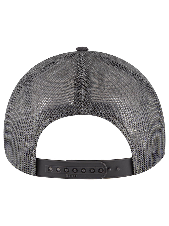 OTTO CAP 6 Panel Mid Profile Mesh Back Trucker Hat