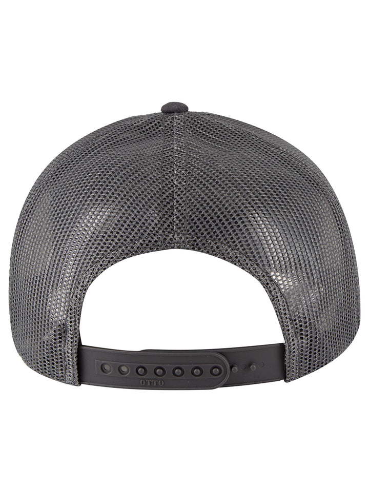 OTTO CAP 6 Panel Mid Profile Mesh Back Trucker Hat