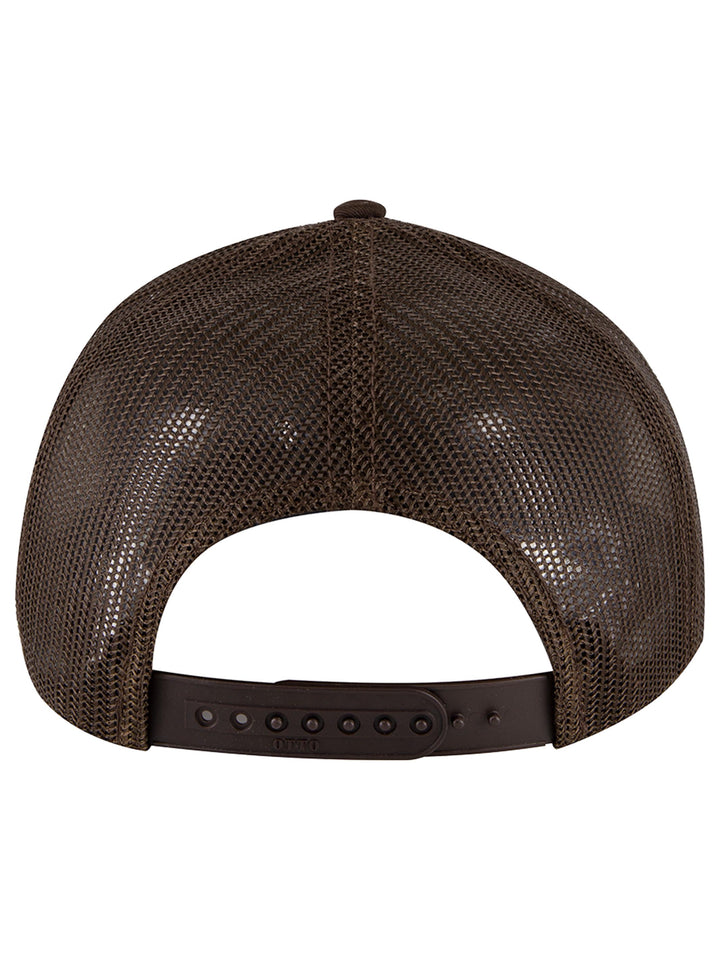OTTO CAP 6 Panel Mid Profile Mesh Back Trucker Hat