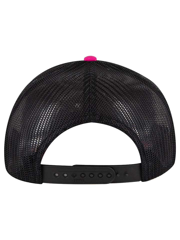 OTTO CAP 6 Panel Mid Profile Mesh Back Trucker Hat