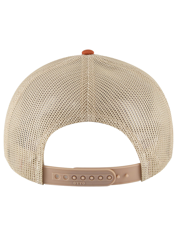 OTTO CAP 6 Panel Mid Profile Mesh Back Trucker Hat