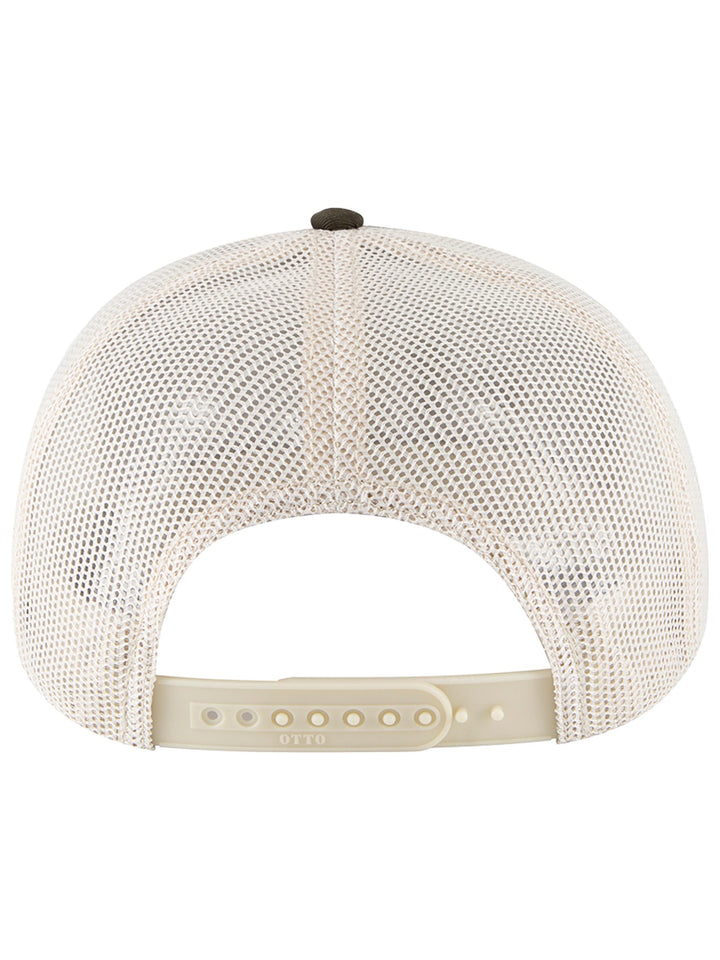 OTTO CAP 6 Panel Mid Profile Mesh Back Trucker Hat