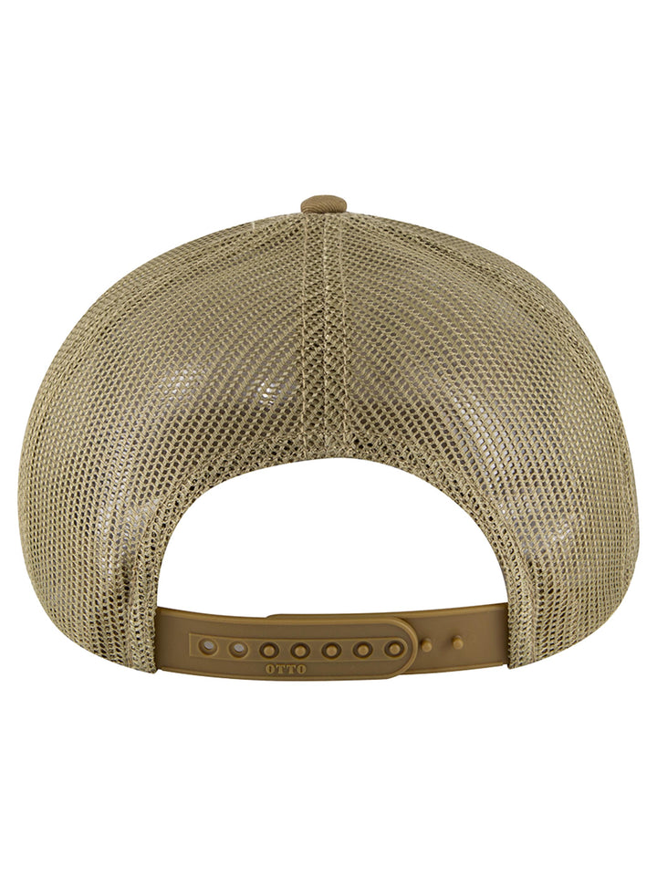 OTTO CAP 6 Panel Mid Profile Mesh Back Trucker Hat