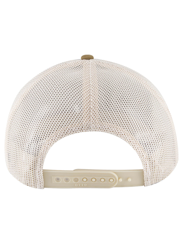 OTTO CAP 6 Panel Mid Profile Mesh Back Trucker Hat